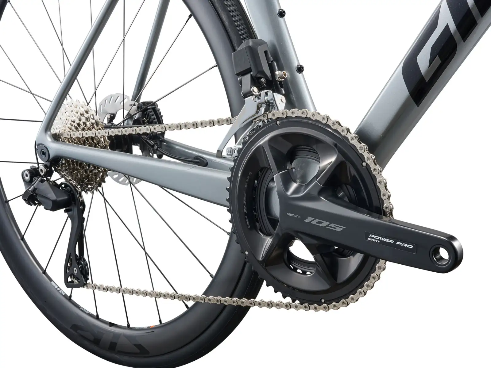 Giant TCR Advanced Pro 1 Di2 cestný bicykel Tech Silver