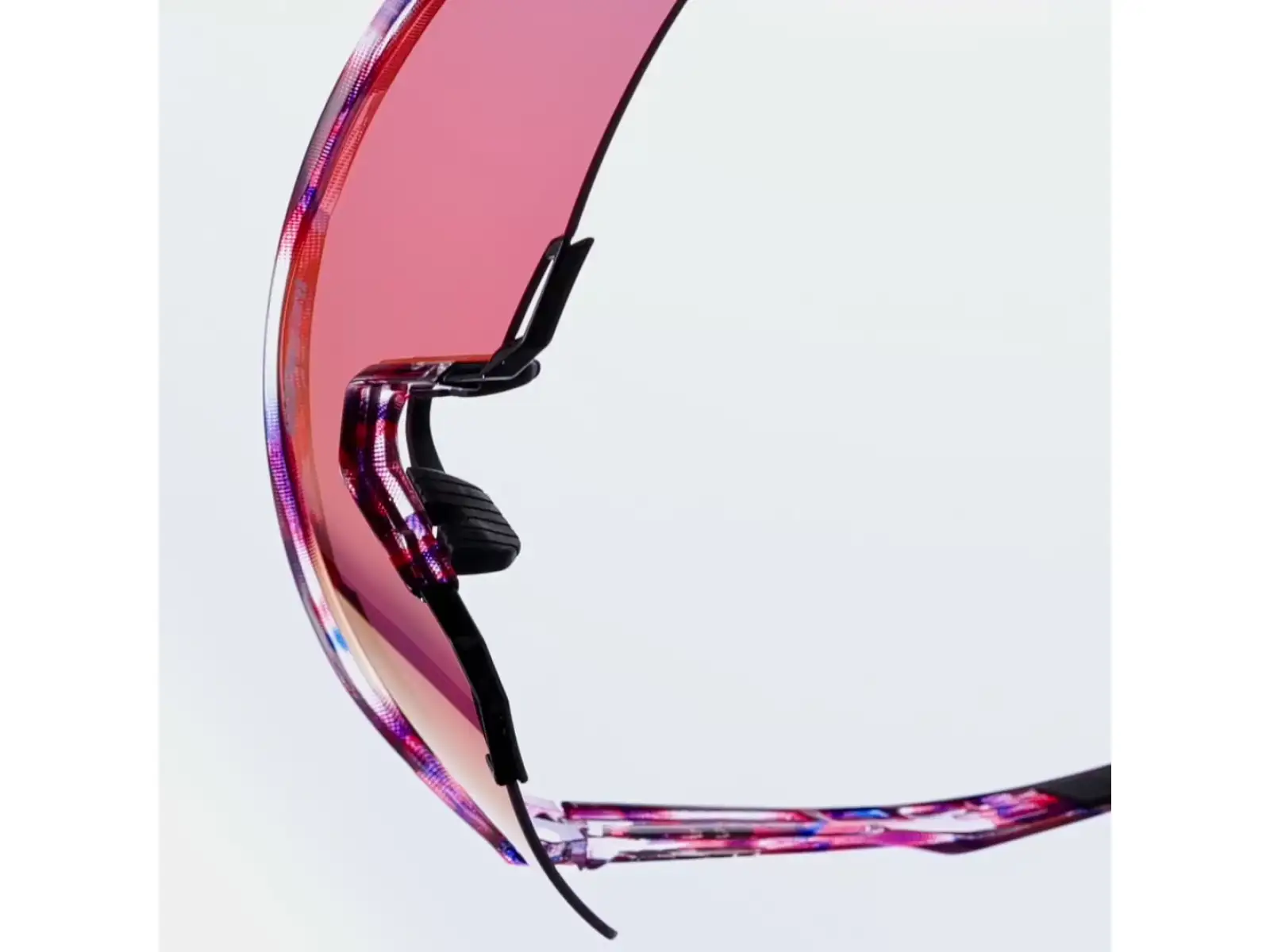 100% S3 okuliare FDJ Gloss Translucent Red/Blue/HiPER Fire Red Mirror Lens
