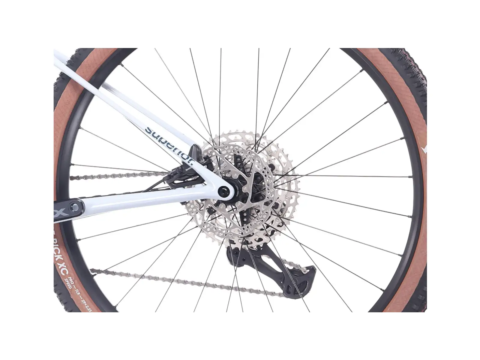 SUPERIOR XP 9.6 horský bicykel Gloss Grey/Petrol
