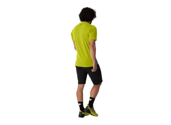 Dynafit Transalper Graphic pánske tričko krátky rukáv Golden Lime