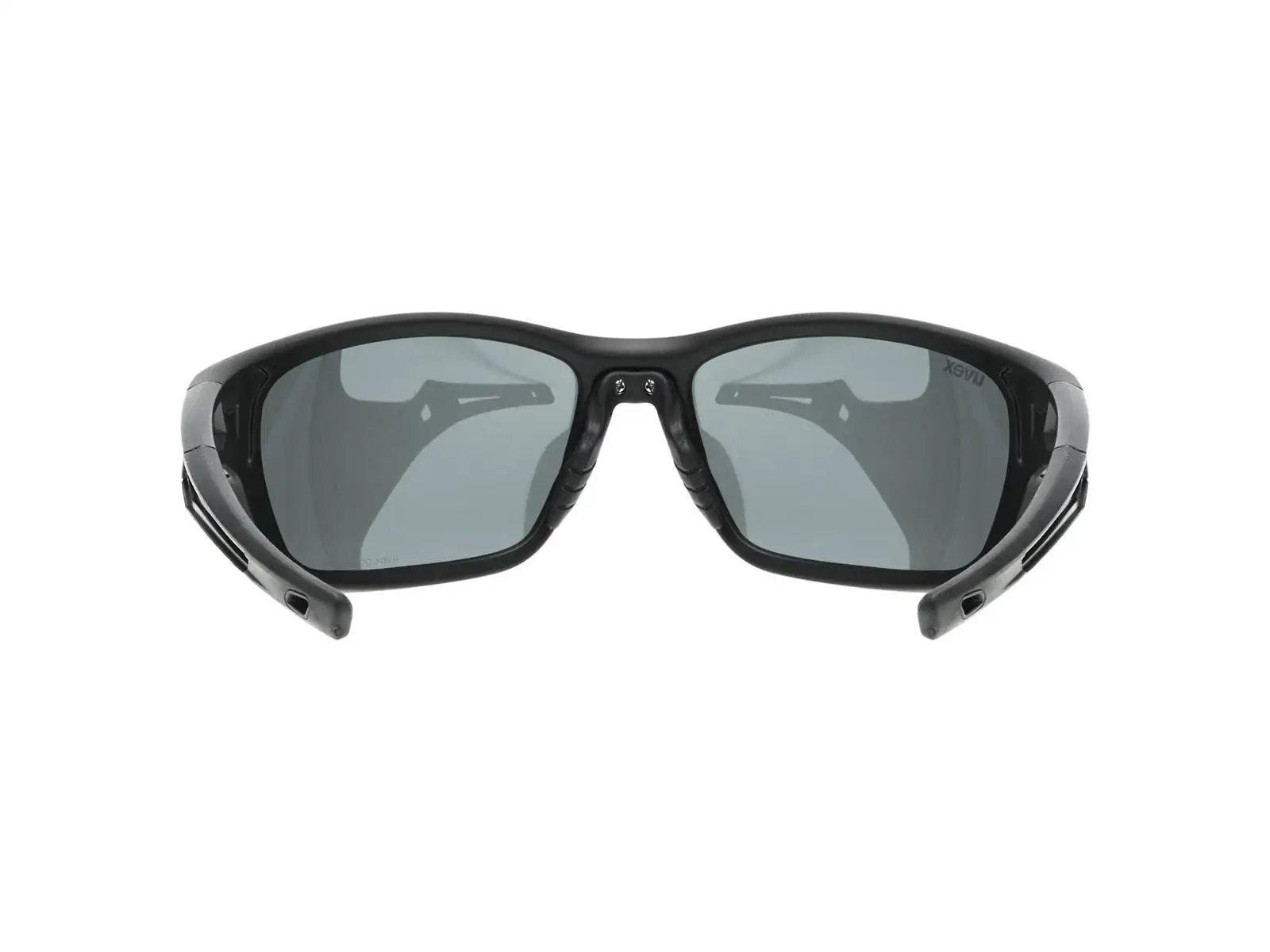 Uvex Sportstyle 232 P okuliare Black Mat Red/Polavision Mirror Silver