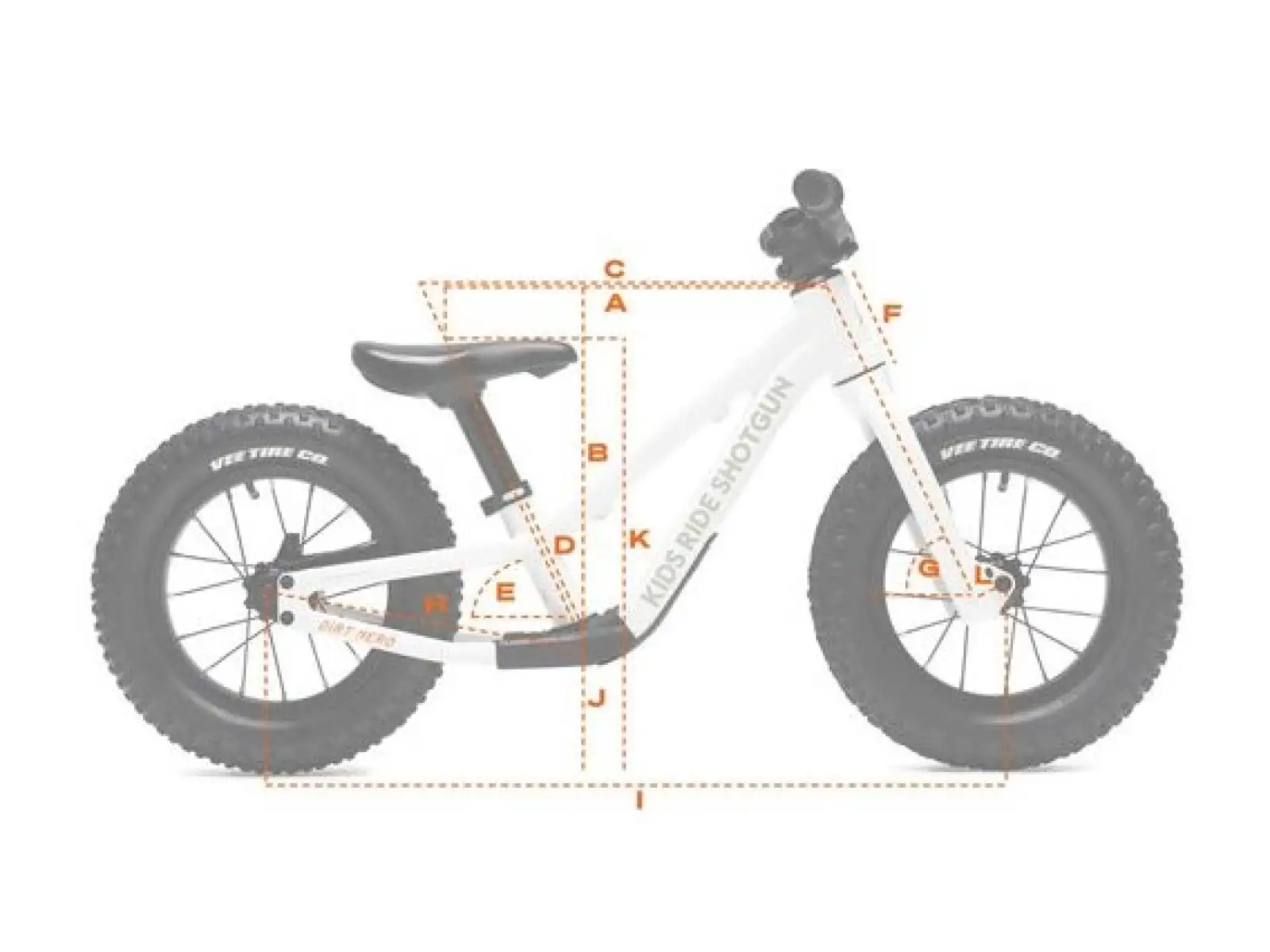 Kids Ride Shotgun Dirt Hero 12 odrážadlo s brzdou