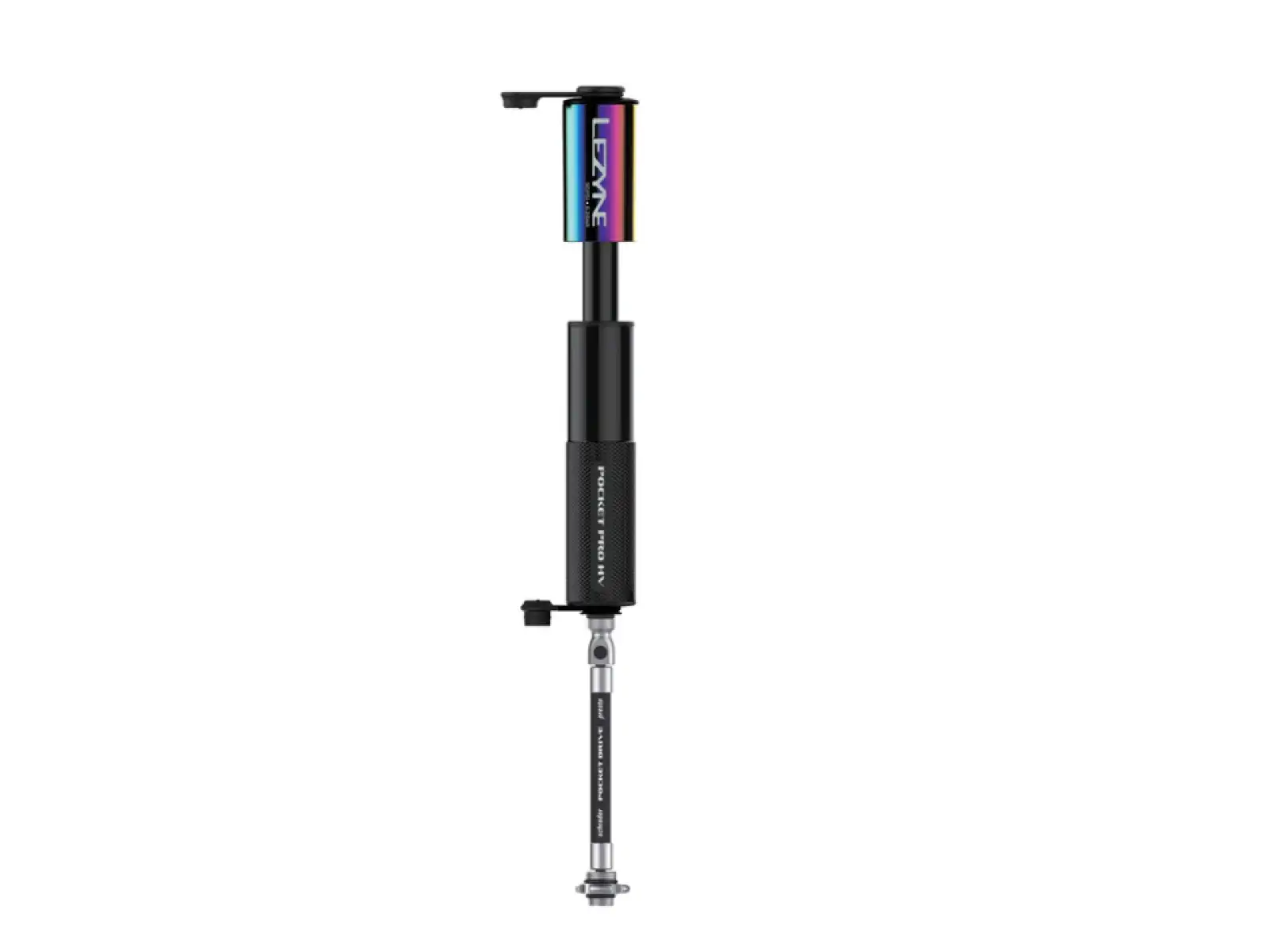 Lezyne Pocket Drive Pre HV pumpa Neo Metallic/Black Gloss