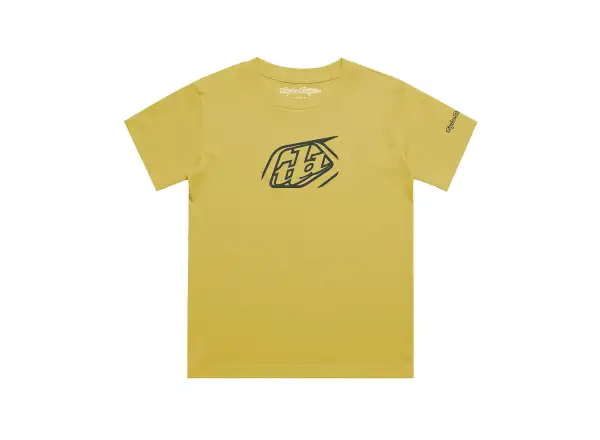 Troy Lee Designs Badge detské tričko s krátkym rukávom Butter