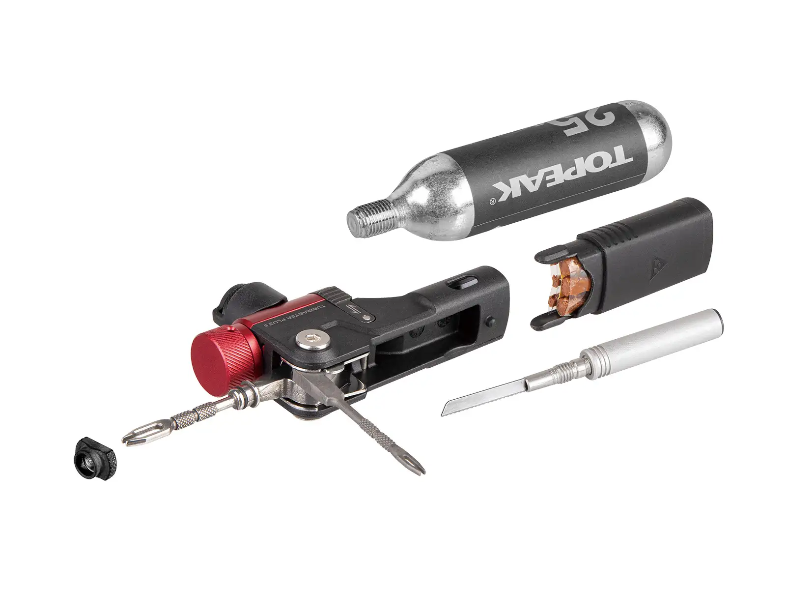 Topeak Tubi Master Plus II Special Edition súprava na opravu bezdušových plášťov