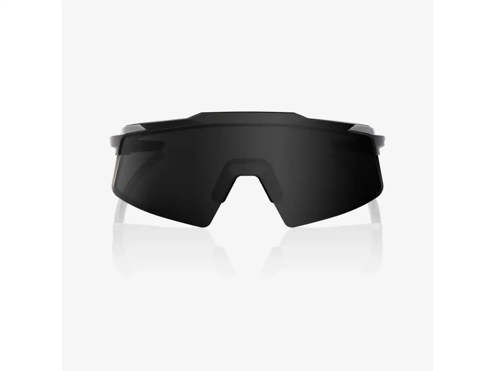 100% Aerocraft slnečné okuliare Matte Black/Black Mirror
