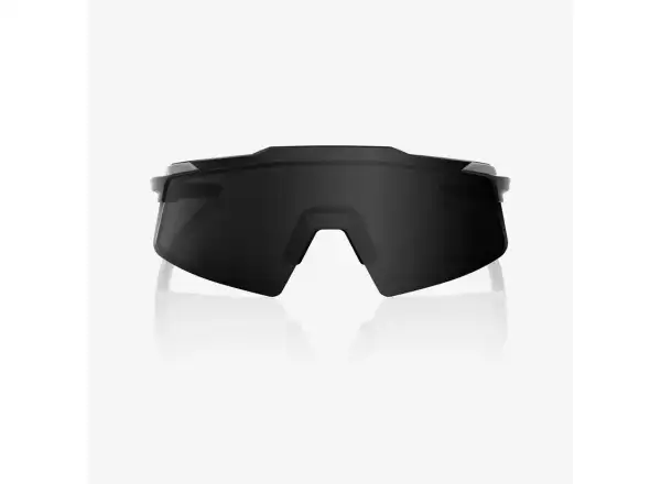 100% Aerocraft slnečné okuliare Matte Black/Black Mirror