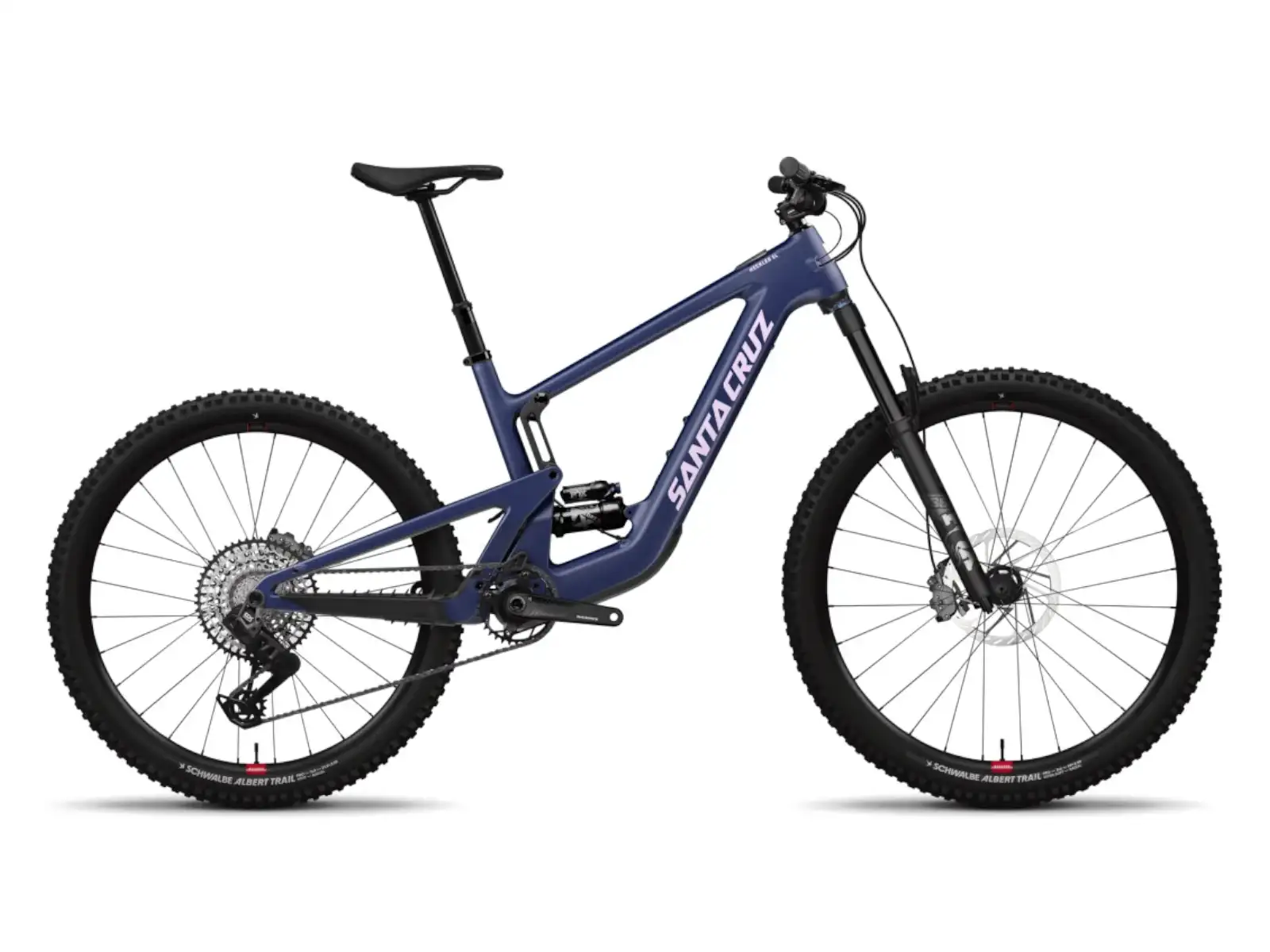 Santa Cruz Heckler SL 1 C MX 25 SM GX AXS celoodpružený elektrobicykel Matte Dark Blue