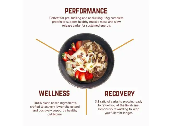 Veloforte Overnight Oats ovsená kaša Strawberry & Coconut
