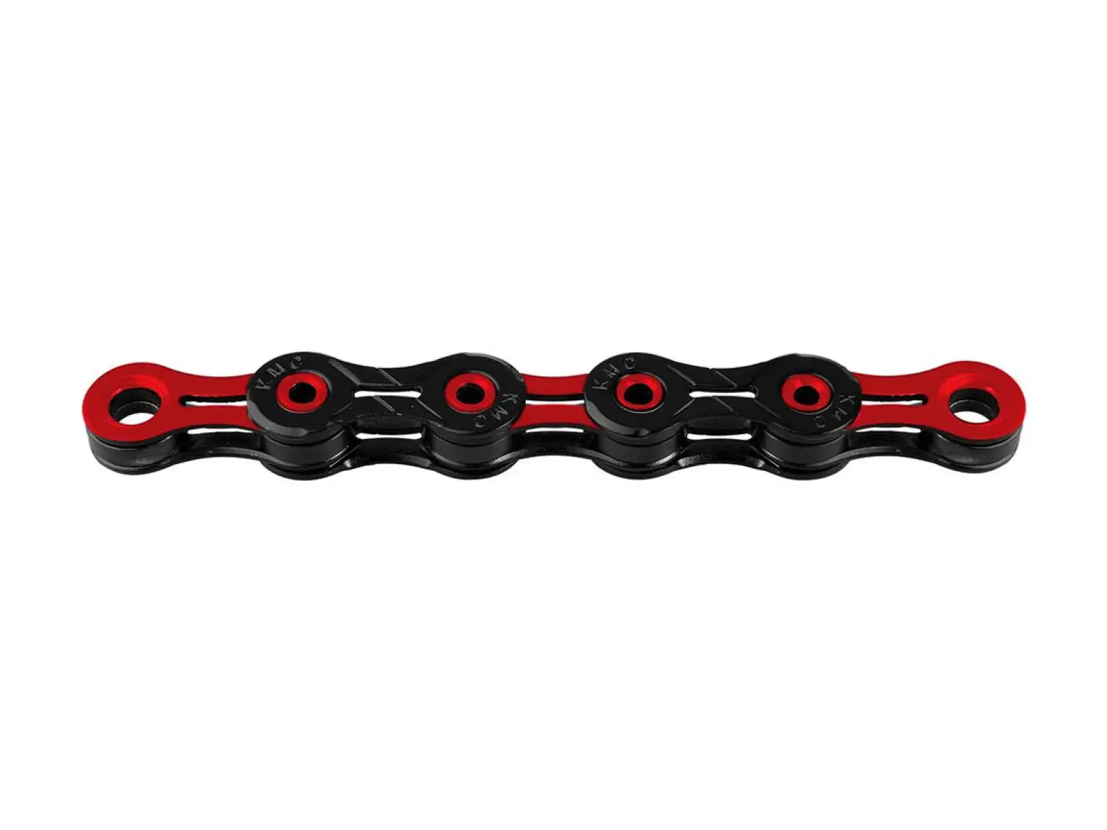 KMC X11 DLC black/red reťaz 118 článkov