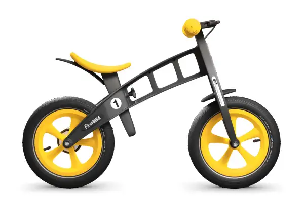 First Bike Limited Edition detské odrážadlo Yellow