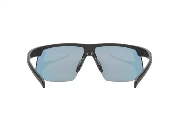 Uvex Aerios Okuliare Black Matt / Mir. Red