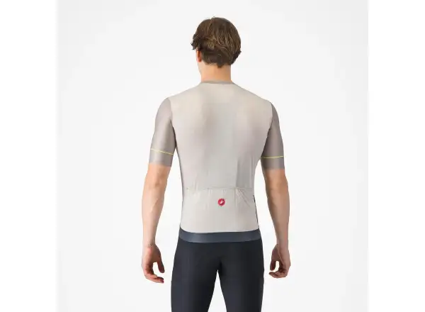 Castelli Unlimited Endurance 2 pánsky dres krátky rukáv Silver Moon/Dark Silver Moon