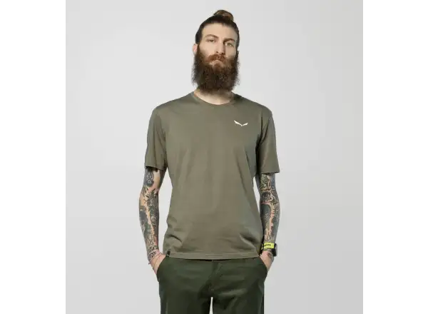 Salewa Eagle Vocab pánske tričko krátky rukáv Faded Green