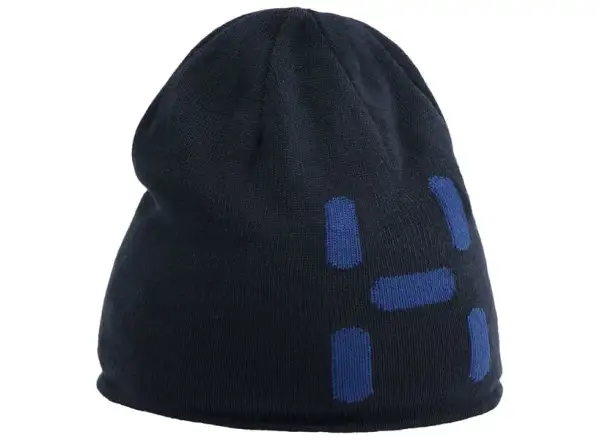 Haglöfs obojstranná čiapka s logom Tarn Blue/Baltic Blue