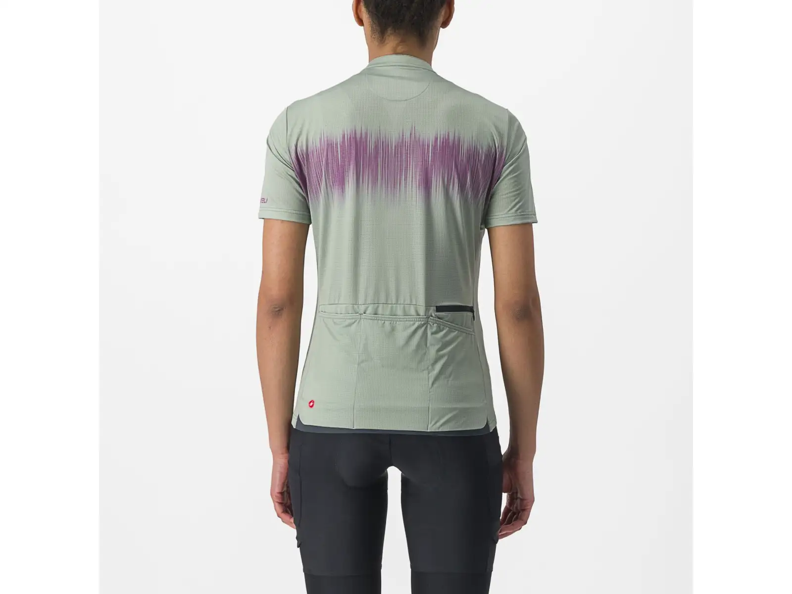 Castelli Unlimited Sentiero 2 dámsky dres krátky rukáv Defender Green