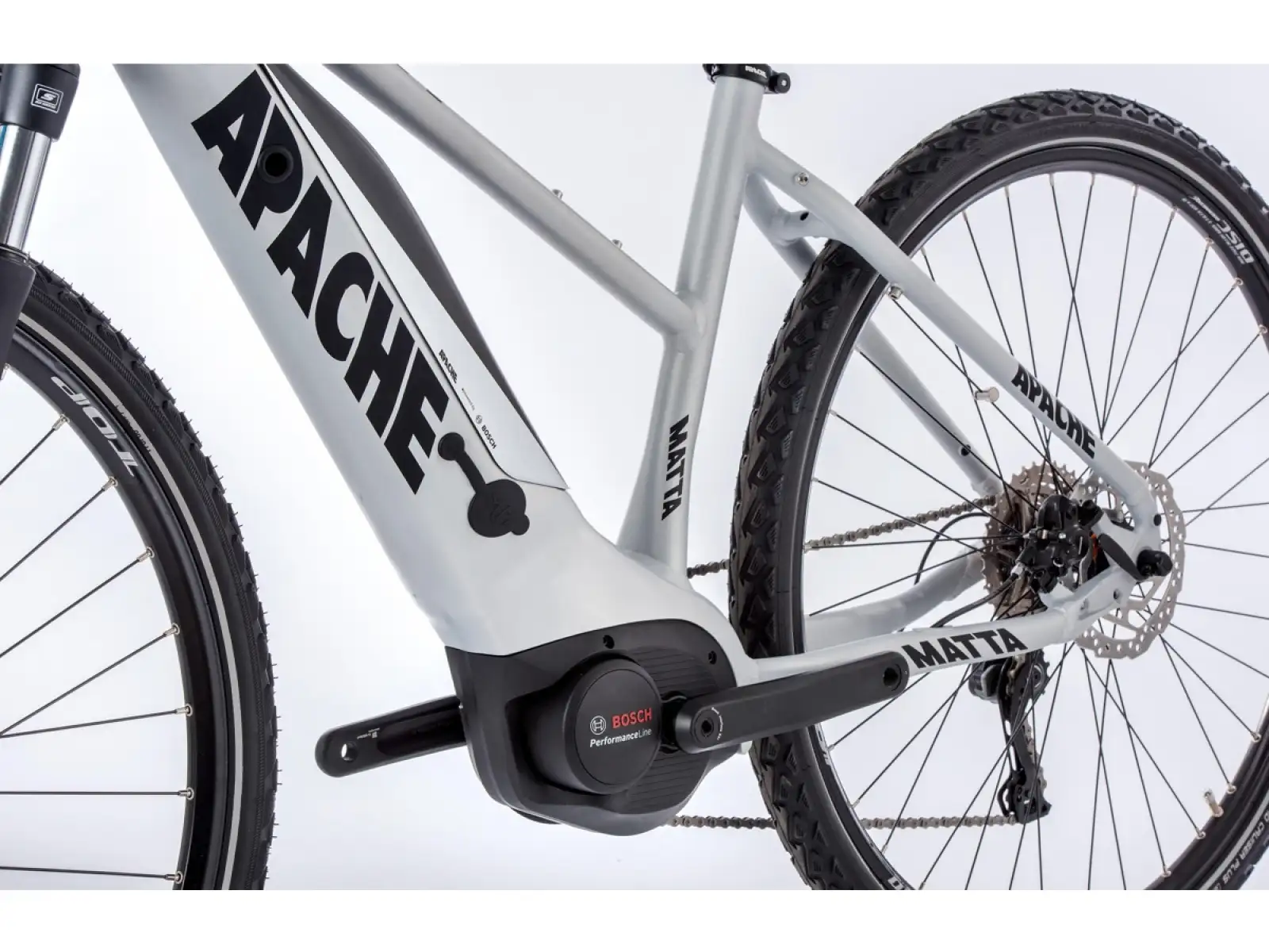 Apache Matta Bosch 3 Active Line 500 silver 2022 dámsky krosový elektrobicykel