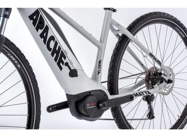 Apache Matta Bosch 3 Active Line 500 silver 2022 dámsky krosový elektrobicykel
