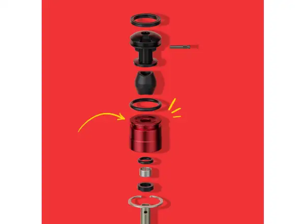 Rock Shox Súprava na modernizáciu vzduchovej pružiny - DebonAir C1 180mm LYRIK/YARI A1+ (2016+)