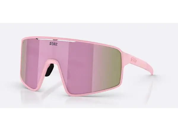 Bliz P001 slnečné okuliare Matte Powder Pink/Brown Rosé Multi