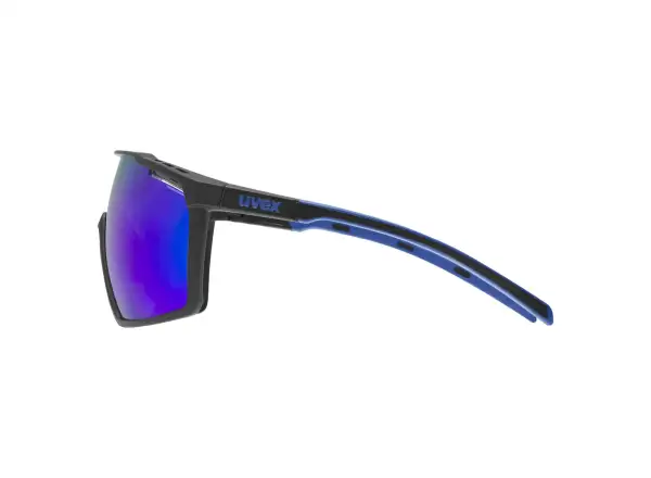 Uvex MTN Perform cyklistické okuliare Black Blue M/Mirror Blue