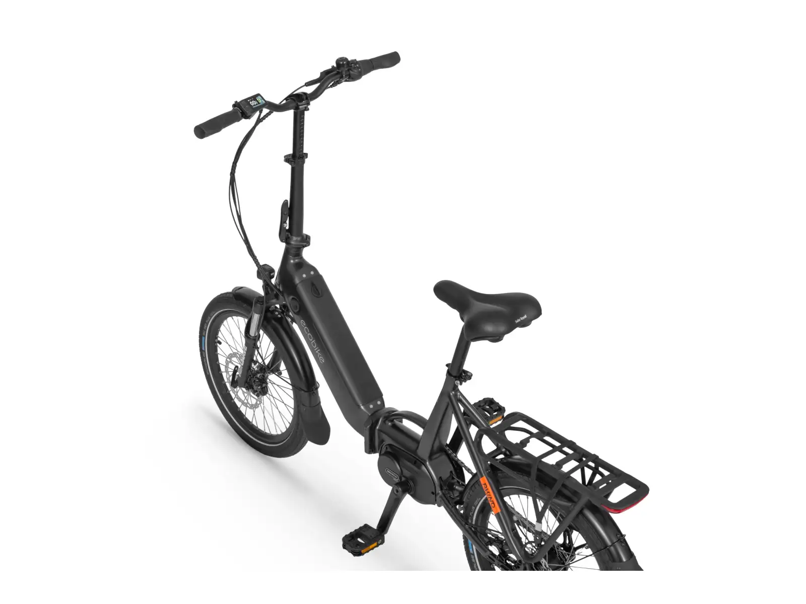 Ecobike Rhino Cruise 630 Wh Black skladací elektrobicykel