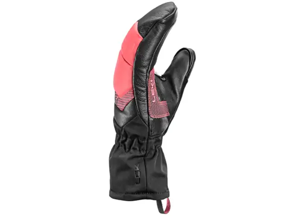 Leki Griffin Base 3D Women Mitt dámske rukavice Black-Rose