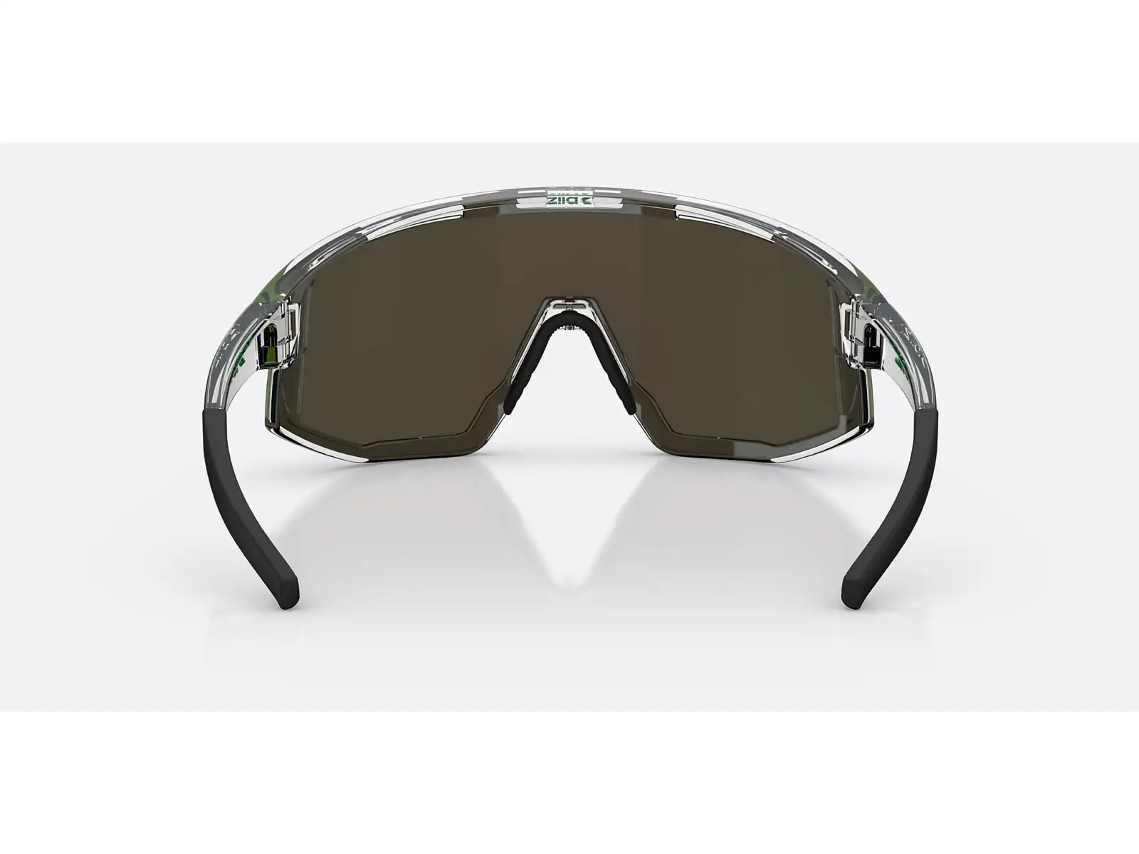 Bliz Fusion slnečné okuliare Transparent White/Brown Green Multi