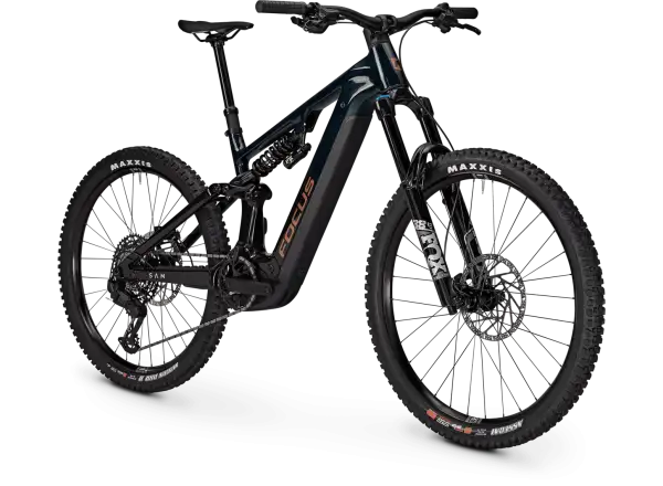 Focus SAM 8 800Wh celoodpružený elektrobicykel Classicgreen / Obsidianblack