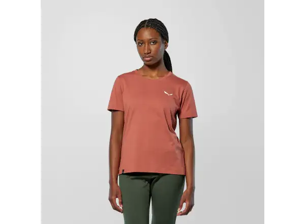 Salewa Eagle Vocab T-shirt dámske tričko krátky rukáv Etruscan red