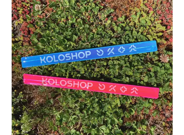Koloshop páska 40 cm reflexná ružová