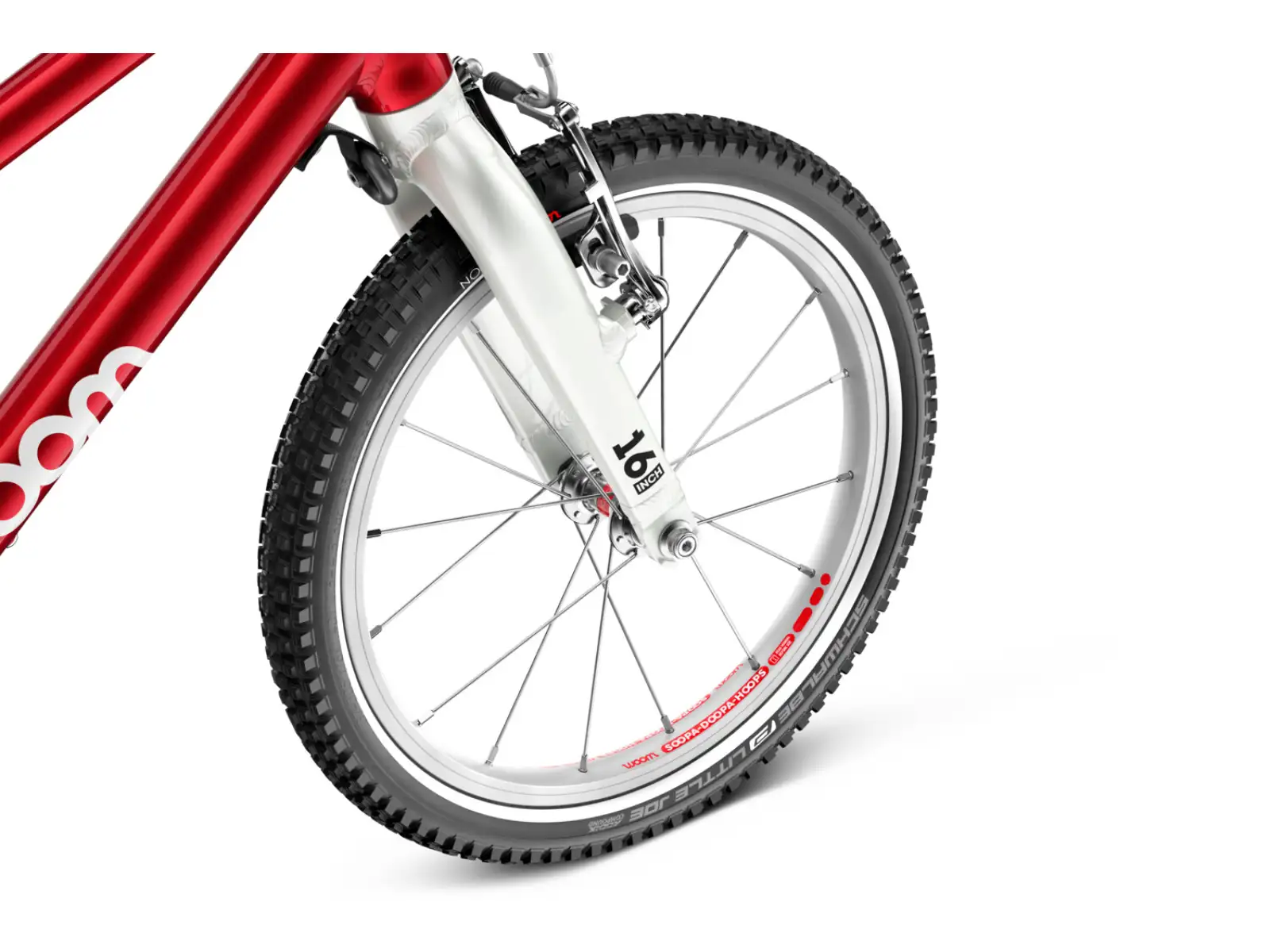 Woom 3 anniversary red 16" Detský bicykel