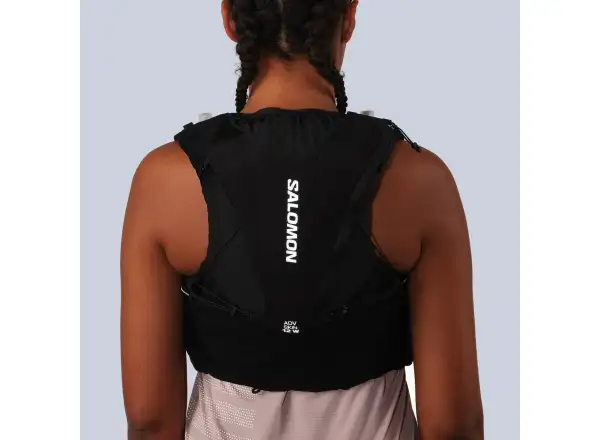 Salomon ADV Skin 12 Set dámska bežecká vesta Black/Asphalt