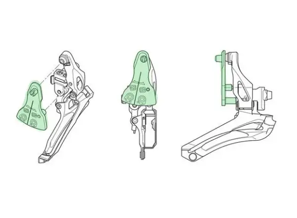 Shimano TL-FD68 pomôcka na kontrolu upevnenia lanka