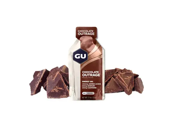 GU Energy Gel Chocolate Outrage vrecko 32g