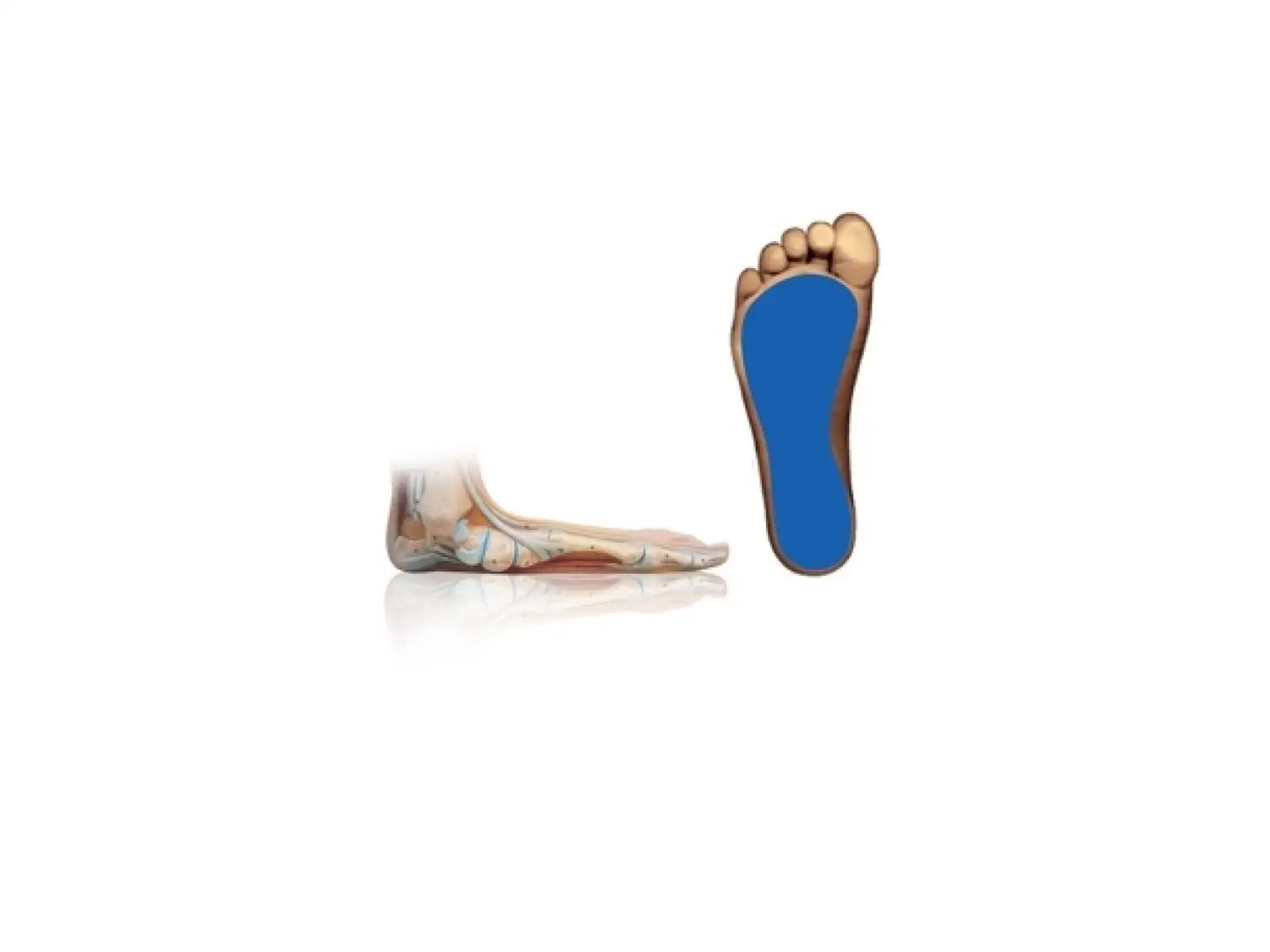 Sidas 3feet Comfort CZ Vložky do topánok s nízkou klenbou 1 pár