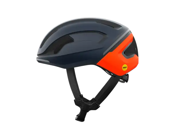 POC Omne Beacon MIPS cestná prilba Apatite Navy Matt/Fluorescent Orange Matt