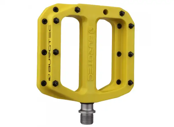 Burgtec MK4 Composite platformové pedále Electric Yellow