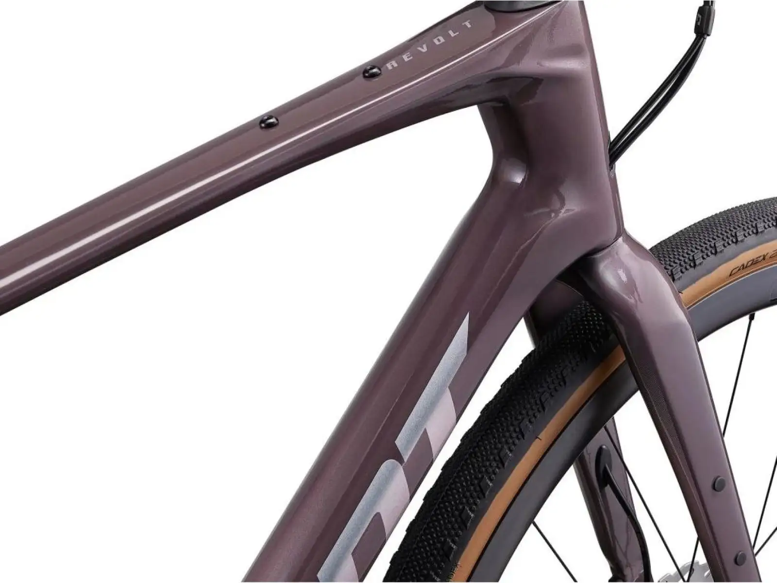Giant Revolt Advanced 0 gravel bike charcoal plum