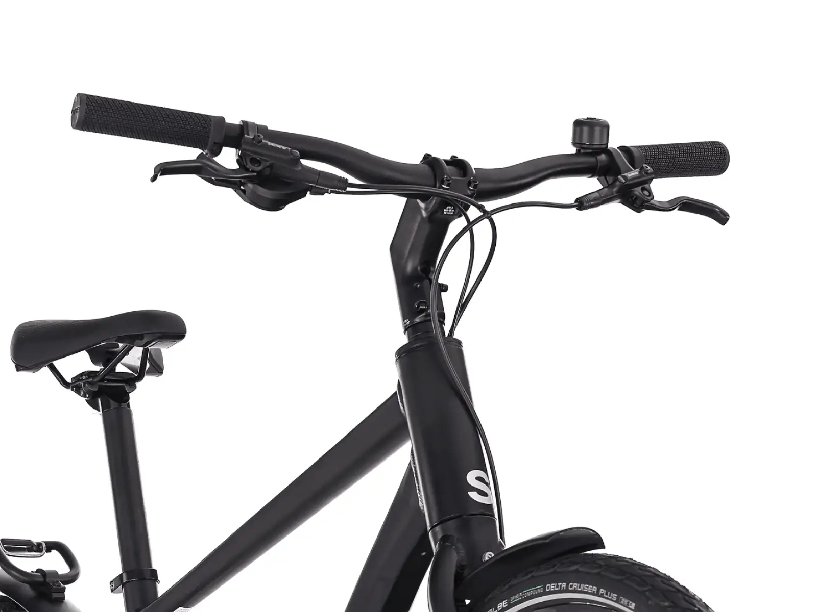 Superior Blox 6.4 T mestský bicykel Matte Black
