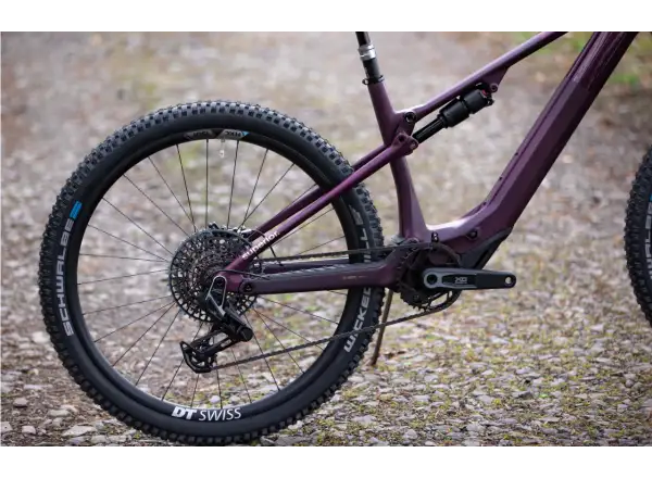 Horský elektrobicykel Superior iXF 9.8 matný jagavý karbón