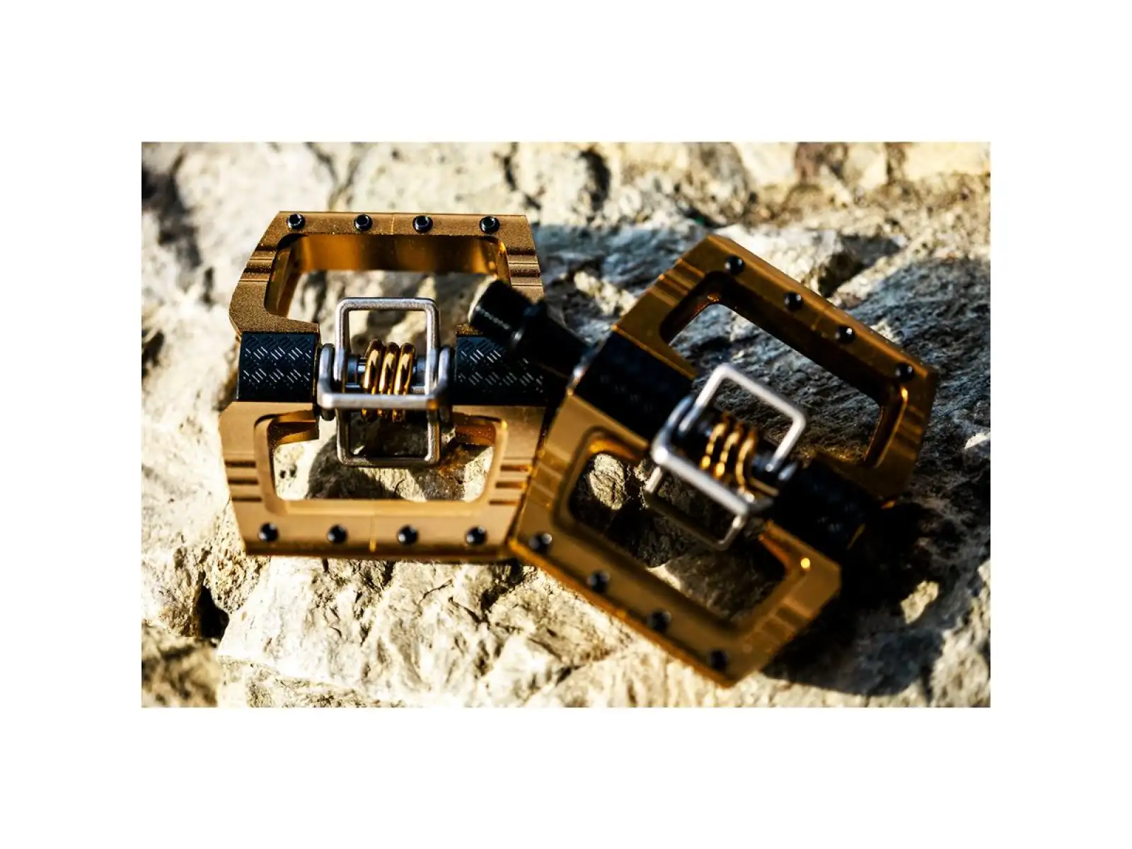 Crankbrothers Mallet DH Loic Bruni Signature Bronze Edition nášľapné pedále