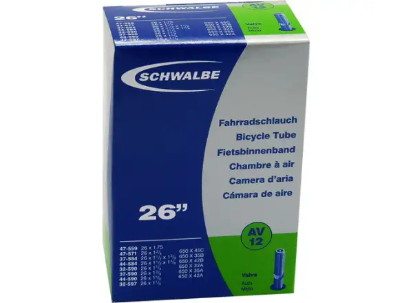Schwalbe duša MTB 26x1,25-1,75" (Nr.12)