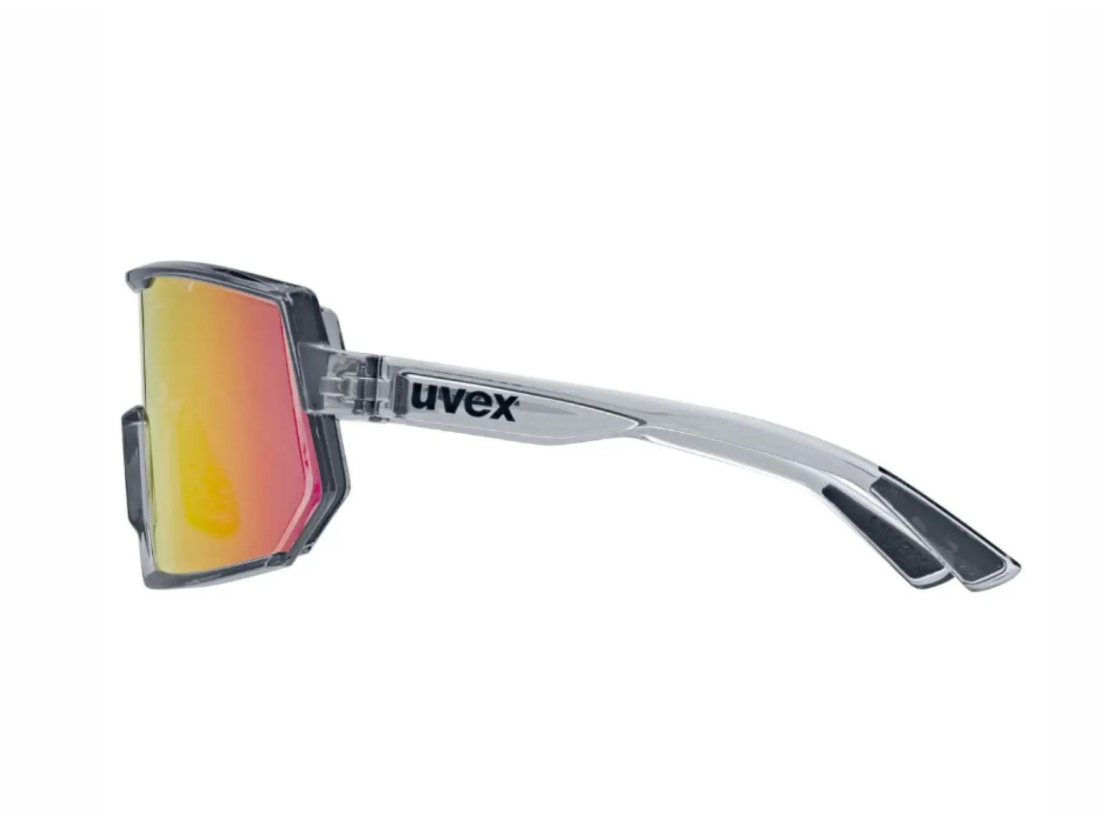 Uvex Sportstyle 235 okuliare Smoke Transparent/Mirror Red