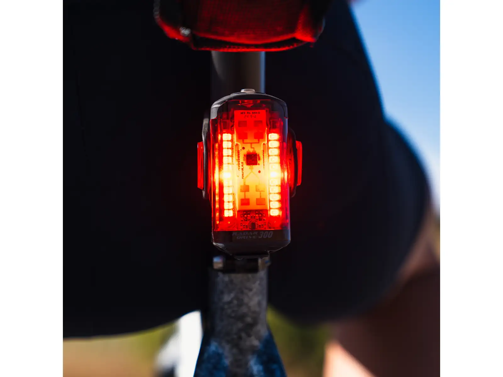 Lezyne Radar Drive Rear zadné svetlo Black