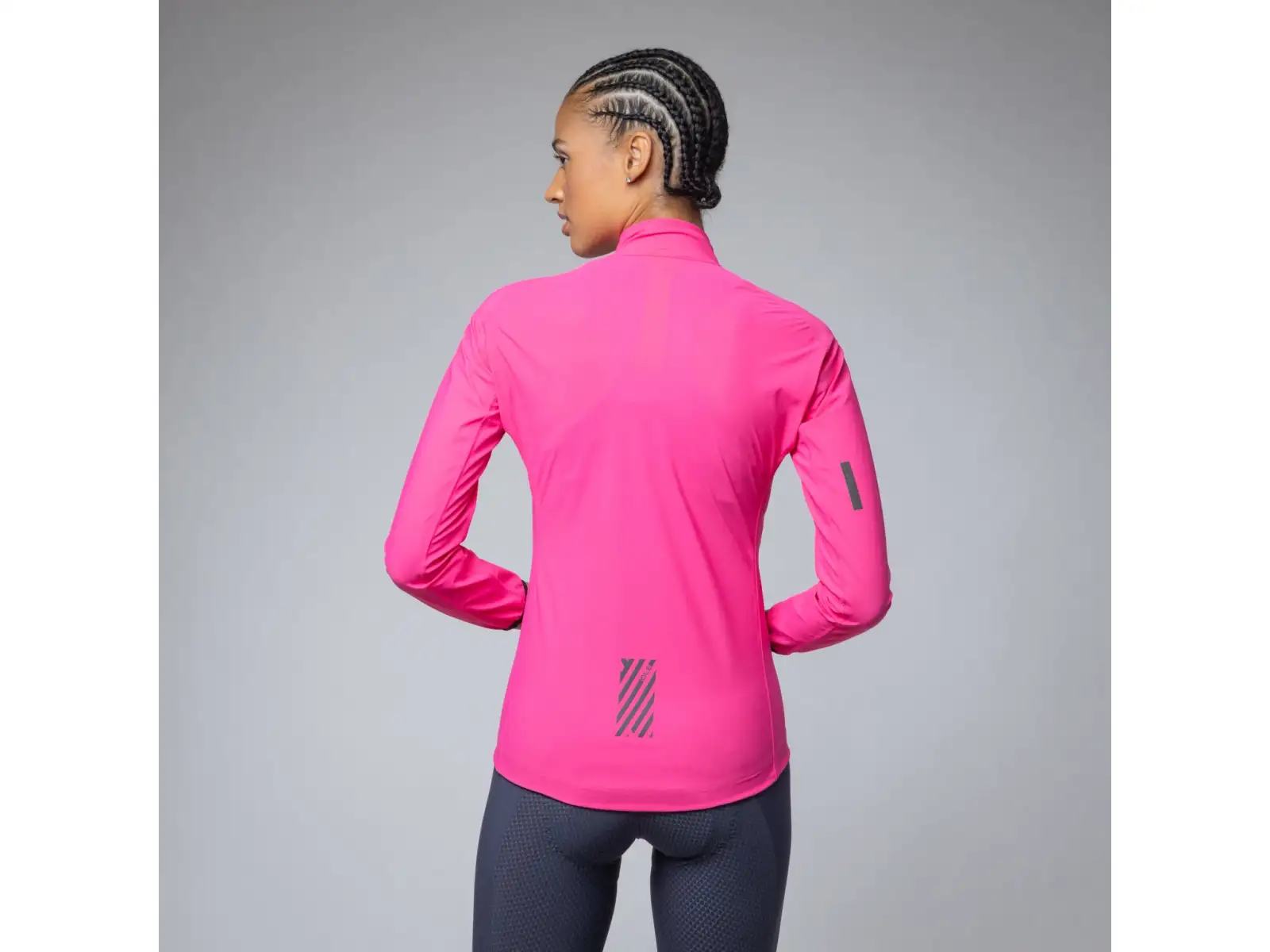 Alé Klimatik Guscio Racing 2.0 dámska zimná cyklistická bunda Fuchsia