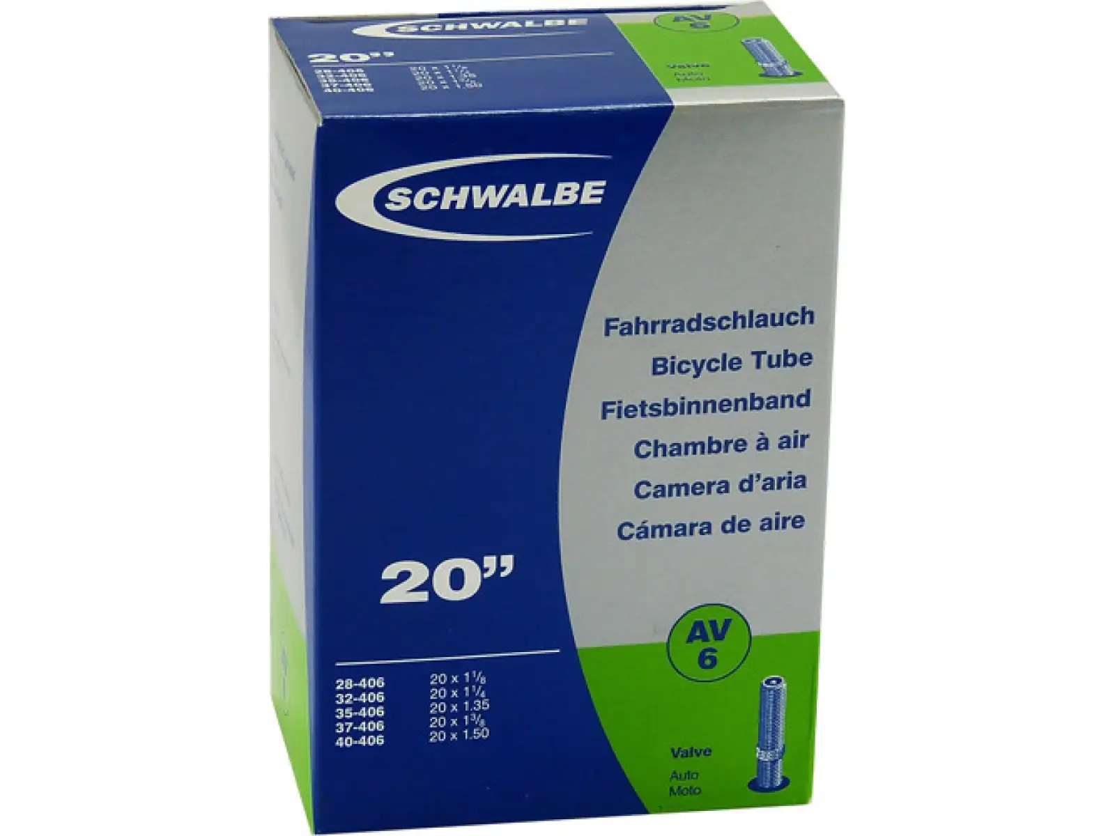 Schwalbe duša 20x1,10-1,50" (Nr.06)