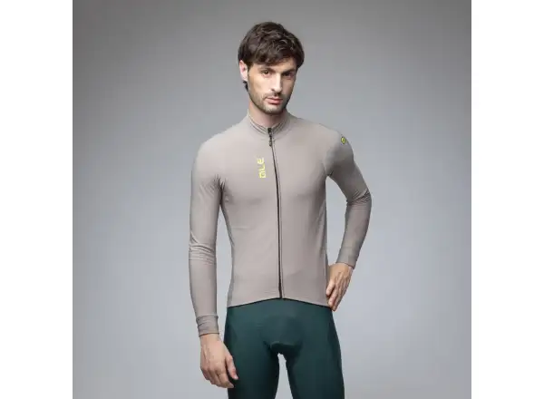 Alé Pragma Fondo 3.0 pánsky zateplený dres dlhý rukáv Rope Grey