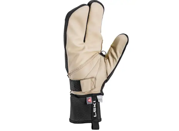 Leki PRC Premium ThermoPlus Shark Lobster bežecké rukavice Black-Sand