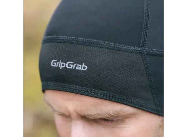 Grip Grab Thermo Windproof Winter Skull cyklistická čiapka čierna